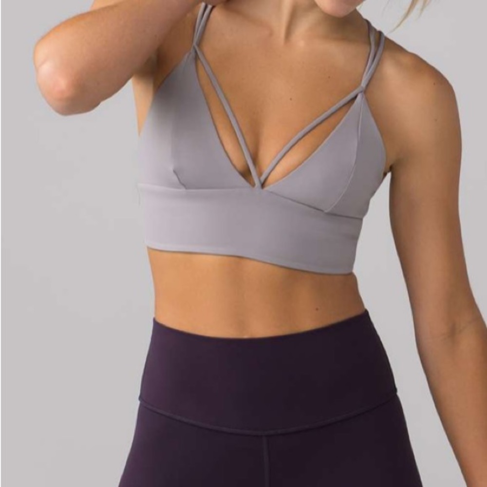 Lululemon Pushing Limits Bra
Dark Chrome
